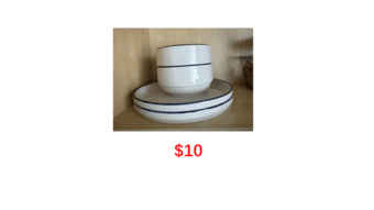 Plate Bowl and Cup 4