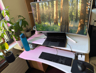 White Standing Desk 3