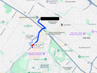 Furnished 1B1B in 2B1B in Menlo Park - 6/6-7/14 1