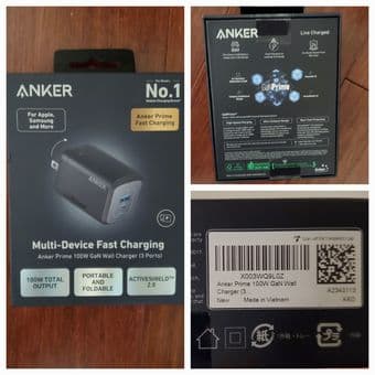Anker Prime 100W USB C Charger 1