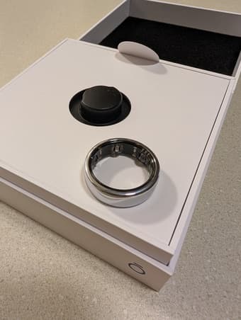 Brand New Oura Ring Gen 3, Horizon Silver, size 11 3