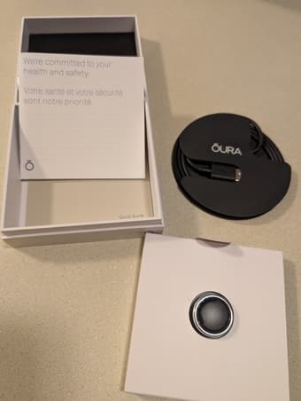 Brand New Oura Ring Gen 3, Horizon Silver, size 11 4