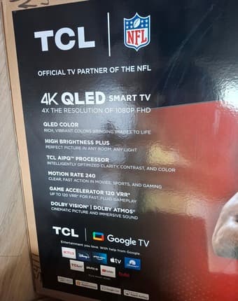 Brand New TCL 55" TV 2