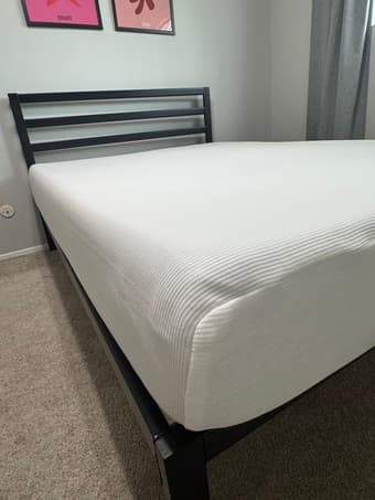 Full size bed frame and mattress 3