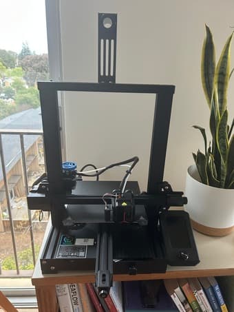 3D printer Ender 3 V2 Neo with TPU roll 1