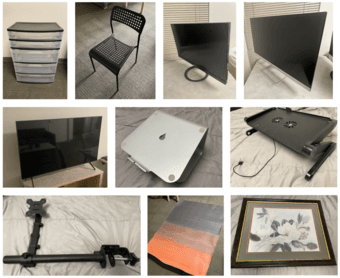 Moving Sale - Monitors, TV, Laptop Stands, Drawers, Books etc 1