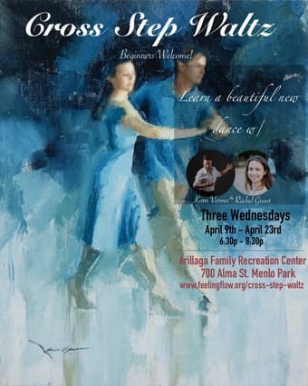 Cross Step Waltz 3 Week Series starts Wednesday April 9th! 1