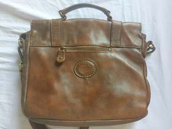 Leather messenger bag (Roots tribe) 3