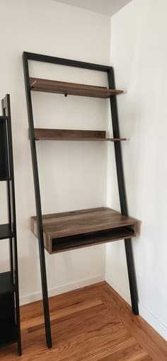 Study desk with shelves 1