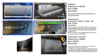 Keyboard, Guitar, TV, etc... 1