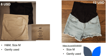 Maternity clothes (jeans, leggings, short, shirts) 2