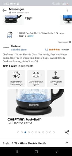 Electric Glass Kettle 2