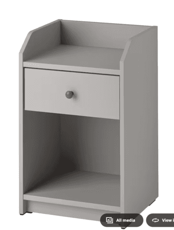 Ikea hauga cabinet and drawers 4