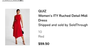 New Special Occasion Red Dress 1