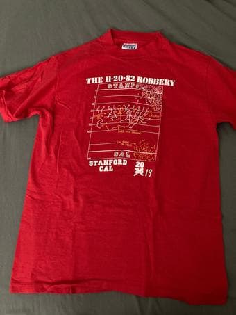 Vintage Stanford Football T-Shirt 2