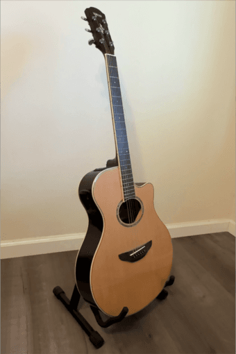 Yamaha APX600 Acoustic-Electric Guitar Natural 1