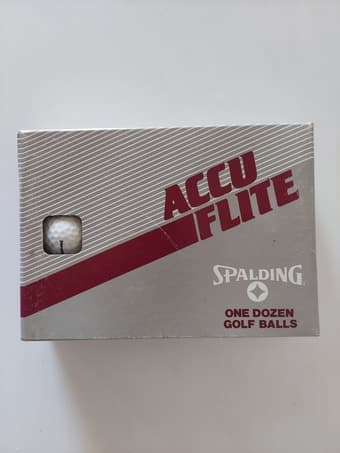 Spalding Accu Flite 12 Golf Balls Unopened New! 2