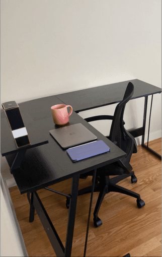 Study desk + office chair 1