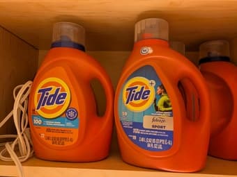 New Tide laundry detergent (84 Fl oz), Listerine mouthwash for $8 each 1