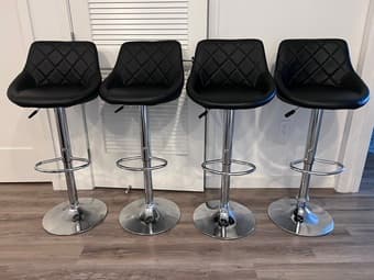 Bar Chairs x4 1