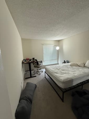 1 bed/1 bath available in a 2 bed/2 bath unit at Oakcreek Apartments, 2