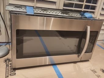 1.8 ft³ over-the-range microwave oven Samsung ME18H704SFS 1