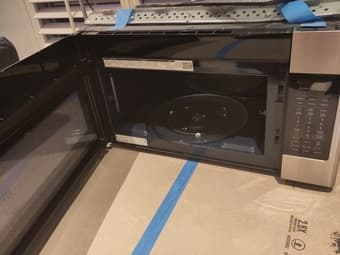 1.8 ft³ over-the-range microwave oven Samsung ME18H704SFS 2