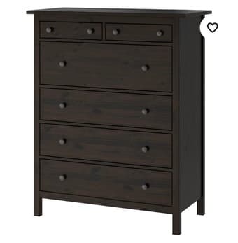 Moving sale: solid wood bed set: king frame, night stands, 2 dressers 4