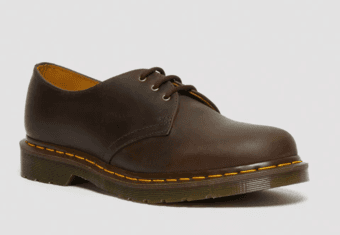 Dr Martens Brown Leather Oxford Shoes, Men's sz 13 1