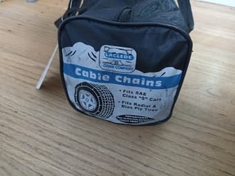 Tire chains - new (never used) 1