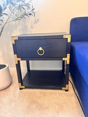 Black side tables 1