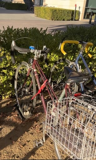 Fuji women road bike for sale with basket 2