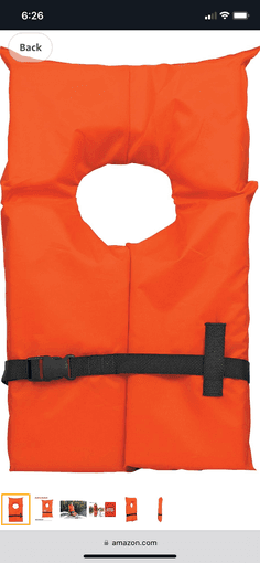 Inflatable kayak and vests 2