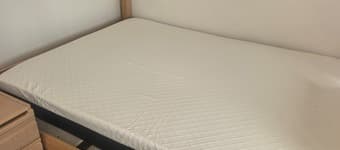 almost brand new, 3 inch gel foam mattress topper, full-size 1