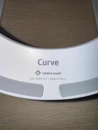 LIKE NEW laptop stand Twelve South Curve for MacBooks and laptops 4