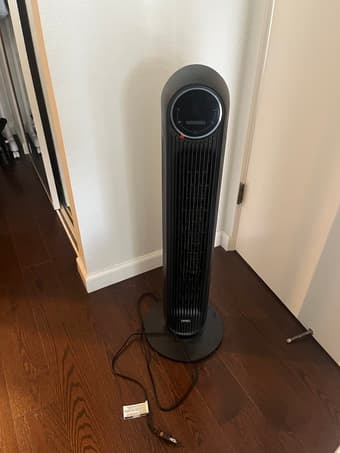 Dreo tower fan + presto heat dish and tilt 1