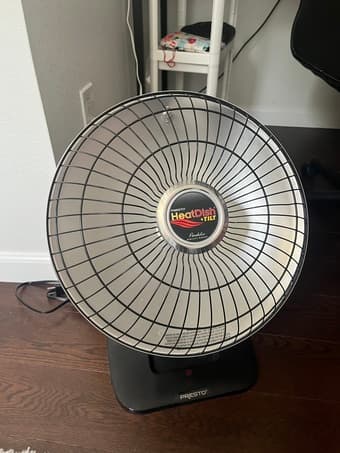 Dreo tower fan + presto heat dish and tilt 2