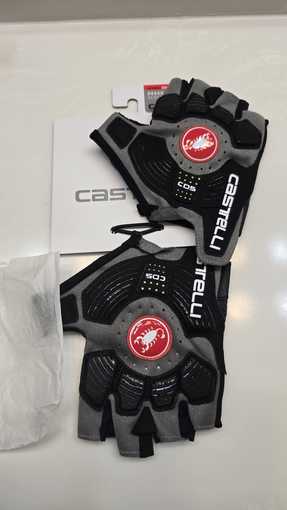Casteli gloves rossa corsa size M NEW - Cycling gloves 2