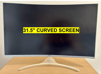 ACER 31.5" CURVED MONITOR 1