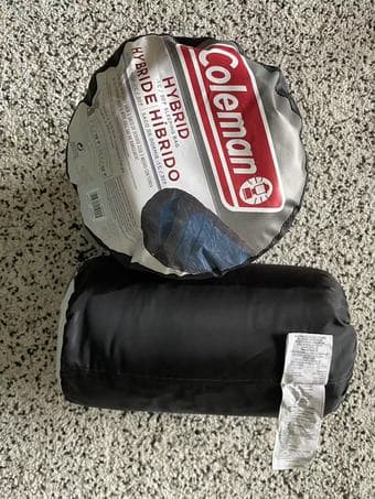 Coleman hybrid sleeping bag*2 1