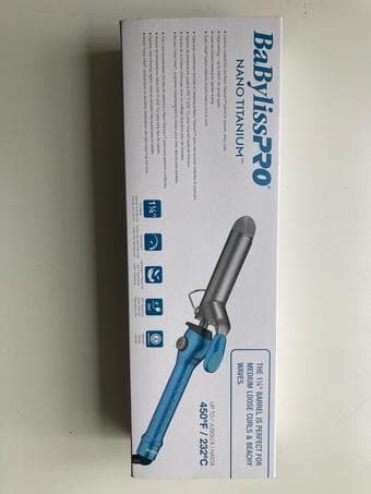 Spring Curling Iron BaBylissPRO® Nano Titanium™ 1¼" 1