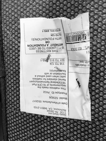 Sealy posturepedic cushion firm mattress - Full Size - $120 2