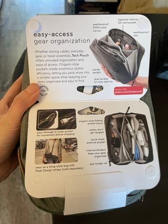 Peak Design Tech Pouch 2
