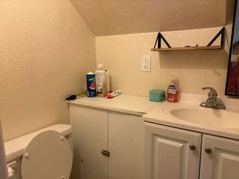 A furnished larger room with own bathroom for renting from June first 2