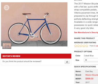 Mission road bike like new (originally $1100+) 3