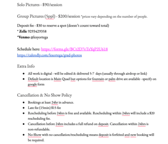 GRAD PHOTOGRAPHY SERVICES OFFERED 1