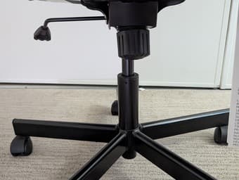 Black Office Chair – Like New – Adjustable & height Comfortable 3