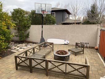 Luxury Master Bed with Private Bath in House 4