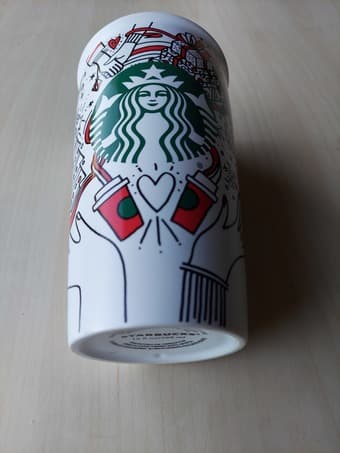 Starbucks Coffee Tumbler Mermaid 12oz Holiday Christmas 2017 Brand New 2