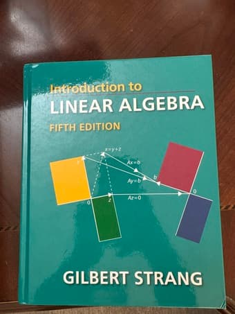 Introduction to Linear Algebra 5th Edition (Gilbert Strang) 1